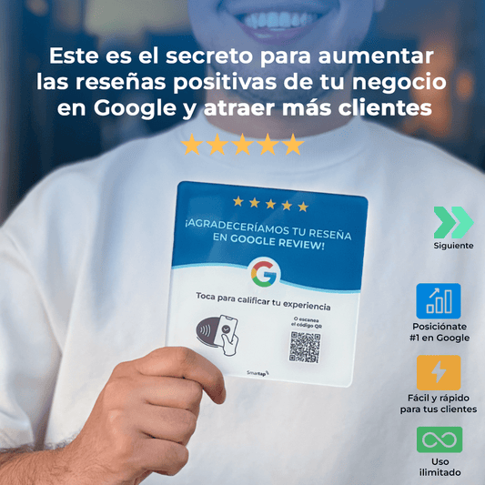 Tarjeta de reseñas Google